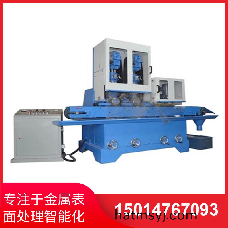 鋼絲輪自動拉絲(si)機的工作原理(li)